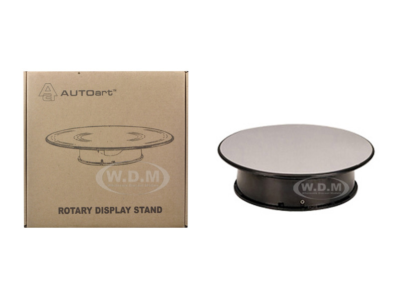 Rotary Display Stand For 1/24 1/43 Scale Cars With Mirror Top Autoart 98019