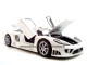 Saleen S7 White 1/18 Diecast Model Car Motormax 73117