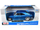 1969 Dodge Charger R/T Hemi Blue 1/25 Diecast Model Car Maisto 31256