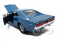 1969 Dodge Charger R/T Hemi Blue 1/25 Diecast Model Car Maisto 31256