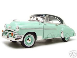 1950 Chevrolet Bel Air Green 1/18 Diecast Model Car Motormax 73111