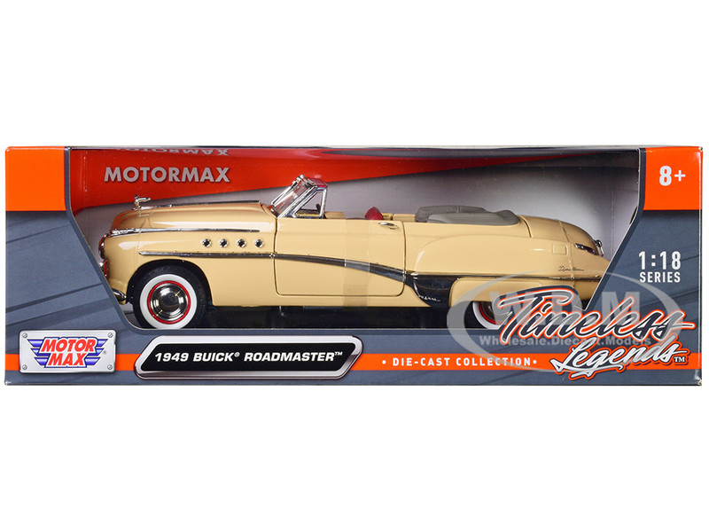 ミニカー　1/18 1949 Buick Roadmaster(クリーム) [73116] s-l400.jpg