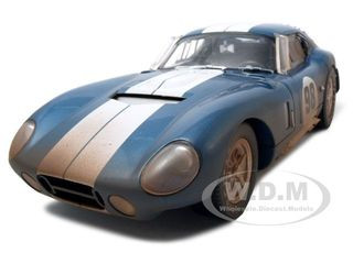 1965 Shelby Cobra Daytona #98 After Race Dirty Version Diecast Car Model 1/18 Shelby Collectibles SC133