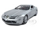 Mercedes Mclaren SLR Silver 1/24 Diecast Model Car Motormax 73306