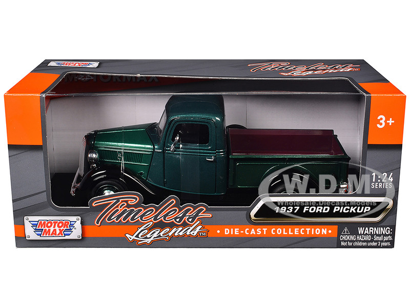 ミニカー FORD PICKUP 1937 Amazon.com: Motormax 1937 Ford Pick Up Truck, Red with Black