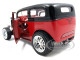 1931 Ford Model A Custom Red/Black Custom 1/18 Diecast Model Car Road Signature 92849