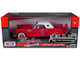 1956 Ford Thunderbird Red 1/24 Diecast Car Model Motormax 73312
