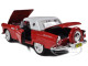 1956 Ford Thunderbird Red 1/24 Diecast Car Model Motormax 73312