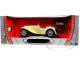 1947 MG TC Midget Yellow 1/18 Diecast Model Car Road Signature 92468
