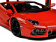 Lamborghini Aventador LP700-4 Orange 1/24 Diecast Model Car Maisto 31210