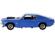 1970 Ford Mustang Boss 429 Blue Timeless Classics Series 1/18 Diecast Model Car Motormax 73154