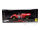  Ferrari 512 S #23 Daytona 1971 B.Adamovicz Elite Edition 1/18 Diecast Model Car Hotwheels T6930