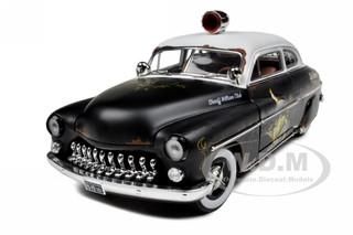 1949 Mercury Coupe Rat Rod Police 20th Anniversary of American Muscle Edition Limited Edition 1 of 700 Produced Worldwide 1/18 Diecast Model Car Autoworld AMM961