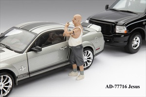 Car Thief Figure 1:18 Diecast Model Cars American Diorama 77716