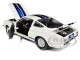 1966 Shelby Mustang GT 350 White with Blue Stripes 1/18 Diecast Car Model Shelby Collectibles SC160