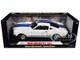 1966 Shelby Mustang GT 350 White with Blue Stripes 1/18 Diecast Car Model Shelby Collectibles SC160 1966 Shelby Mustang GT 350 White with Blue Stripes 1/18 Diecast Car Model Shelby Collectibles SC160