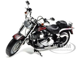 2011 Harley Davidson FLSTF Fat Boy "Unrest" Color Shop 1/12 Diecast Model by Highway 61
