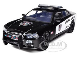 DODGE CHARGER 1/24 SCALE SILVER DIECAST CAR BY MOTOR MAX 73354ACSV 