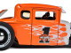 1929 Ford Model A Harley Davidson Orange With Flames #1 1/24 Diecast Model Car Maisto 32175