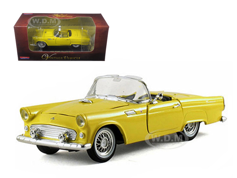 1955 Ford Thunderbird Convertible Turquoise 1/18 Diecast Model Car By Road Si...