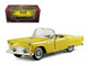 1955 Ford Thunderbird Convertible Yellow 1/32 Diecast Car Model Arko Products 05521