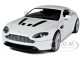 Aston Martin V12 Vantage Pearl White 1/24 Diecast Car Model Motormax 73357