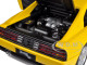 1989 Ferrari 348 TB Yellow Elite Edition 1/18 Diecast Car Model Hotwheels V7437