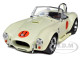 1965 Shelby Cobra 427 SC Cream #11 Limited Edition 1/18 Diecast Model Car Shelby Collectibles 136
