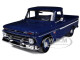 1966 Chevrolet C10 Fleetside Pickup Truck Blue 1/24 Diecast Car Model Motormax 73355