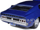 1971 Ford Mustang Sportsroof Blue 1/24 Diecast Model Car Motormax 73327