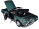 1964 1/2 Ford Mustang Convertible Green 1/24 Diecast Model Car Motormax 73212