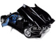 Pagani Zonda C12 Black 1/18 Diecast Car Model Motormax 73147