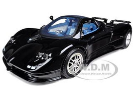 Pagani Zonda C12 Black 1/18 Diecast Car Model Motormax 73147