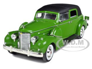 1938 Cadillac Series 90 V16 Fleetwood Green 1/32 Diecast Model Car Signature Models 32340