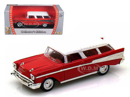 1957 Chevrolet Nomad Red 1/43 Diecast Car Model Road Signature 94203
