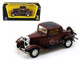 1932 Ford 3 Window Coupe Burgundy 1/43 Diecast Car Model Road Signature 94231