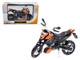 KTM 690 Duke Orange / Black Motorcycle 1/12 Diecast Model Maisto 31181