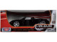 Porsche Carrera GT Black with Black Interior 1/18 Diecast Model Car Motormax 73163