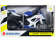 2008 Suzuki GSX-R1000 Blue Bike Motorcycle 1/12 New Ray 57003