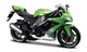 2010 Kawasaki Ninja ZX-10R Green Bike 1/12 Motorcycle Model Maisto 31187