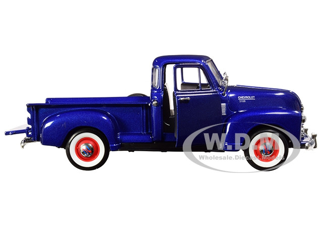 1953 Chevrolet 3100 Pickup Truck Blue 1/24 1/27 Diecast