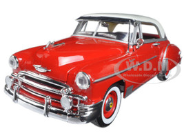 1950 Chevrolet Bel Air Red 1/24 Diecast Car Model Motormax 73268