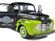 1948 Ford F-1 Pickup Truck Harley Davidson With 1948 FL Panhead Motorcycle Black/Green 1/24 Maisto 32171