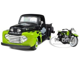 1948 Ford F-1 Pickup Truck Harley Davidson With 1948 FL