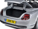 Bentley Continental Supersports Convertible Silver 1/18 Diecast Car Model Bburago 11035