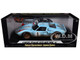 1966 Ford GT-40 MK 2 Blue Dirty Version #1 1/18 Diecast Car Model Shelby Collectibles 405 1966 Ford GT-40 MK 2 Blue Dirty Version #1 1/18 Diecast Car Model Shelby Collectibles 405