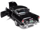 1955 Chevrolet Bel Air Hard Top Black 1/18 Diecast Car Model Motormax 73185