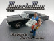 Musclemen Bigblock Bubba Figure for 1:18 Diecast Car Models American Diorama 23802