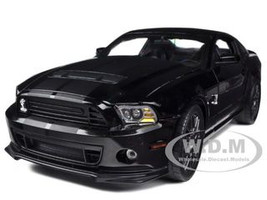  2013 Ford Shelby Cobra GT500 SVT Black with Black Stripes 1/18 Diecast Car Model Shelby Collectibles 392