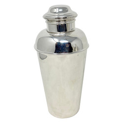 Estate English Birmingham "Adie Brothers Co." Silver-Plated Cocktail Shaker, Circa 1930's.